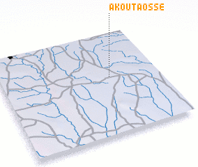 3d view of Akoutaossé