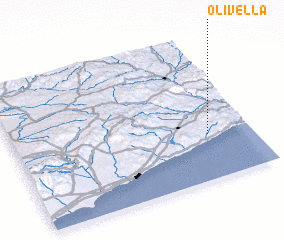 3d view of Olivella