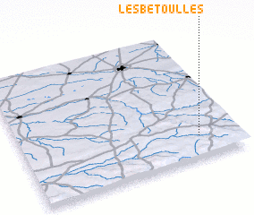 3d view of Les Bétoulles