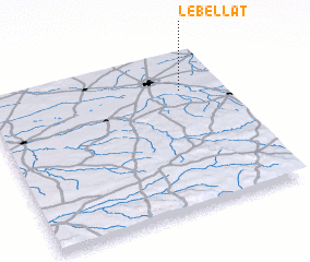 3d view of Le Bellat