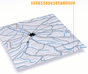 3d view of Sénesse-de-Senabugue