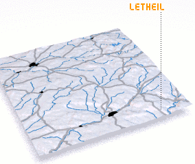 3d view of Le Theil