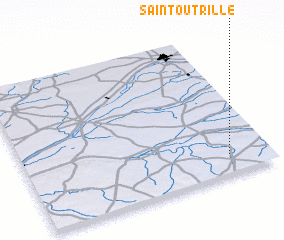 3d view of Saint-Outrille