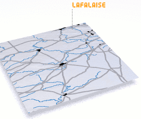 3d view of La Falaise