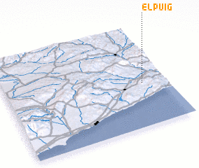 3d view of El Puig