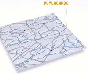3d view of Puylagarde