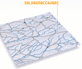 3d view of Salvagnac-Cajarc