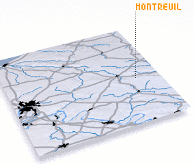 3d view of Montreuil