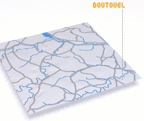 3d view of Doutouel