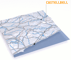 3d view of Castellbell