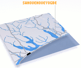 3d view of Sahoué Houéyogbé