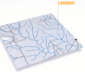 3d view of Langbon