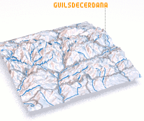 3d view of Guils de Cerdaña