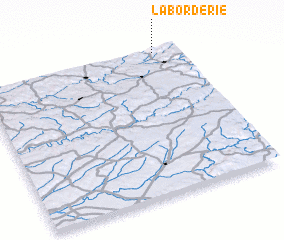 3d view of La Borderie