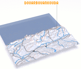 3d view of Douar Bouankouda