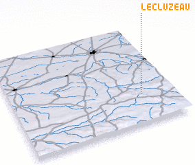 3d view of Le Cluzeau