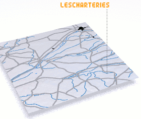 3d view of Les Charteries