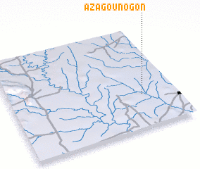 3d view of Azagounogon