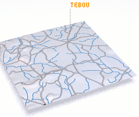 3d view of Tébou