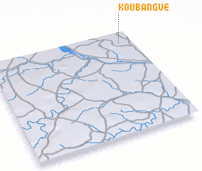 3d view of Koubangué