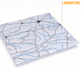 3d view of La Marche