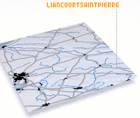 3d view of Liancourt-Saint-Pierre