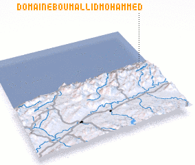 3d view of Domaine Boumallid Mohammed