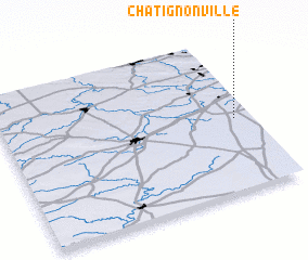 3d view of Chatignonville