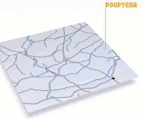 3d view of Poupyéna