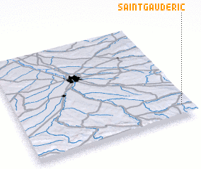 3d view of Saint-Gaudéric