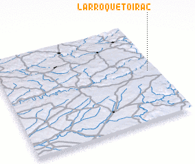 3d view of Larroque-Toirac