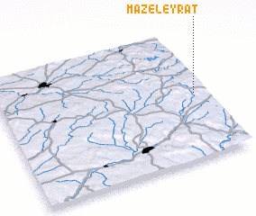 3d view of Mazeleyrat