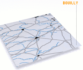 3d view of Bouilly