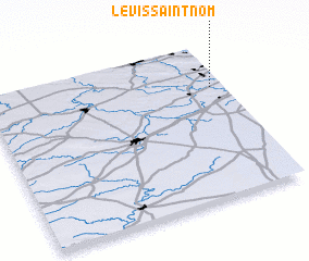 3d view of Lévis-Saint-Nom