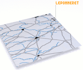 3d view of Le Pommeret