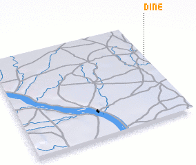 3d view of Diné