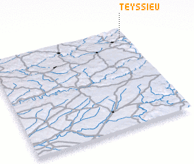 3d view of Teyssieu