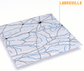 3d view of La Breuille