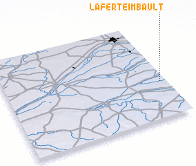 3d view of La Ferté-Imbault