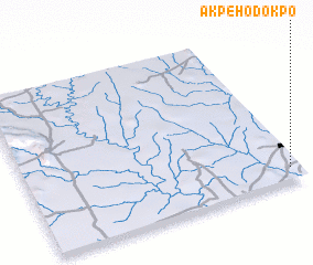 3d view of Akpého-Dokpo