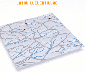 3d view of Latouille-Lentillac