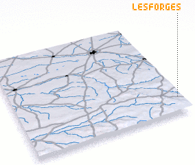 3d view of Les Forges