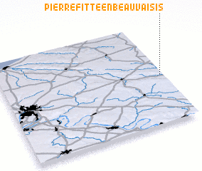 3d view of Pierrefitte-en-Beauvaisis