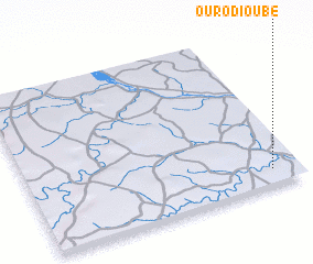 3d view of Ouro Dioubé