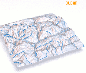 3d view of Olbán