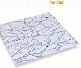 3d view of Courbou