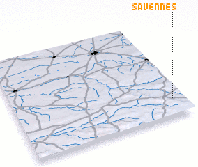 3d view of Savennes