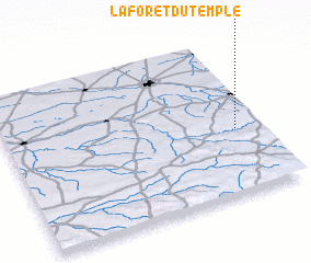 3d view of La Forêt-du-Temple