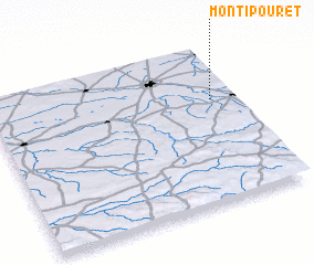 3d view of Montipouret