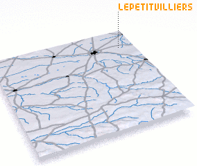 3d view of Le Petit Villiers